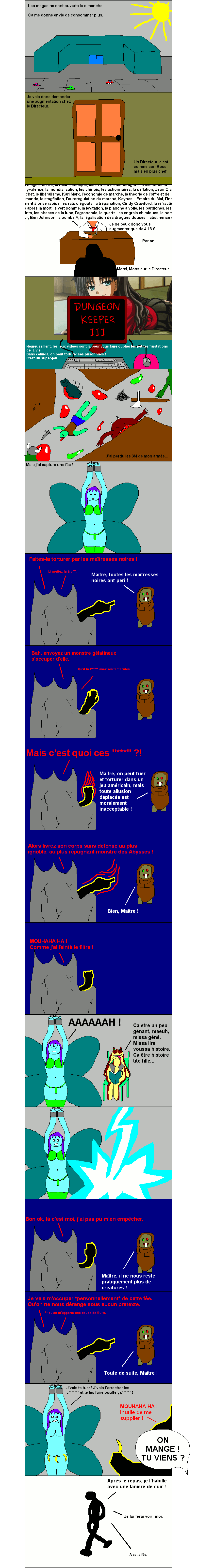 Les horribles tortures de Dungeon Keeper 3.